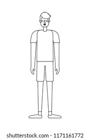 young man avatar character