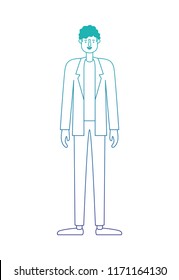 young man avatar character