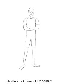 young man avatar character