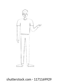 young man avatar character