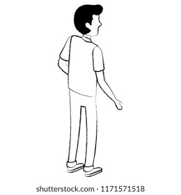 young man avatar character