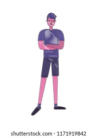 young man avatar character