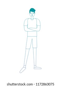 young man avatar character