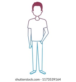 young man avatar character