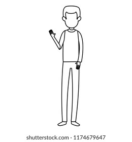 young man avatar character