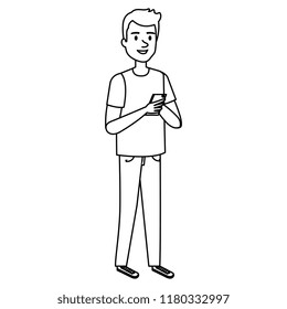 young man avatar character