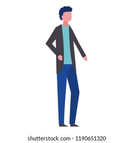 young man avatar character