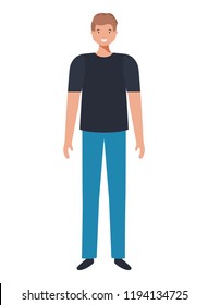 young man avatar character