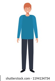 young man avatar character