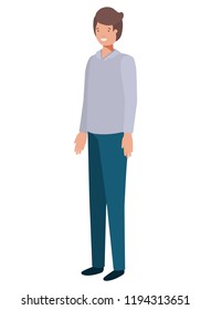 young man avatar character