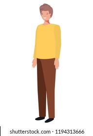 young man avatar character