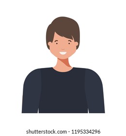young man avatar character