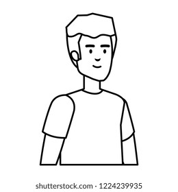 young man avatar character