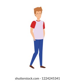 young man avatar character