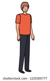 young man avatar character
