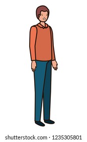 young man avatar character