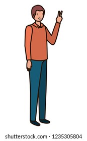young man avatar character