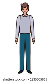 young man avatar character