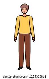 young man avatar character