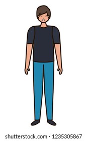 young man avatar character