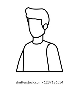 young man avatar character