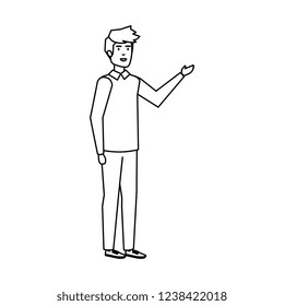 young man avatar character