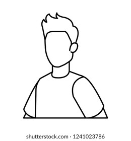 young man avatar character