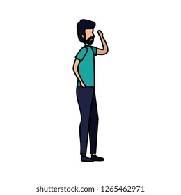 young man avatar character