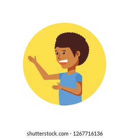 young man avatar character
