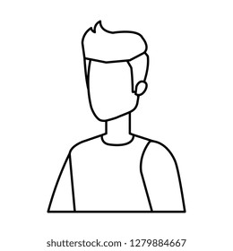 young man avatar character