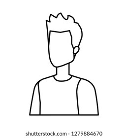 young man avatar character