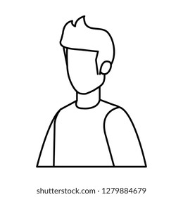 young man avatar character