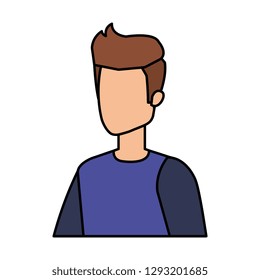 young man avatar character
