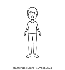 young man avatar character