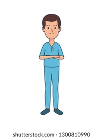 young man avatar character
