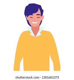young man avatar character