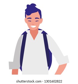 young man avatar character