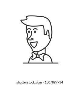 young man avatar character