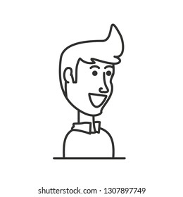 young man avatar character