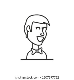 young man avatar character