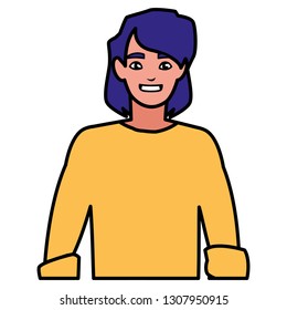 young man avatar character