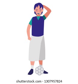 young man avatar character
