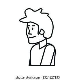 young man avatar character