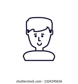 young man avatar character