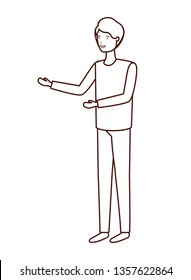 young man avatar character