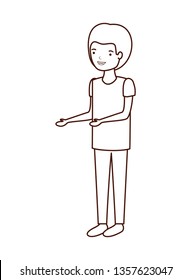 young man avatar character
