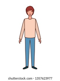 young man avatar character