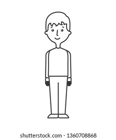 young man avatar character