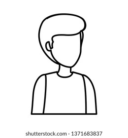 young man avatar character