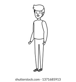 young man avatar character